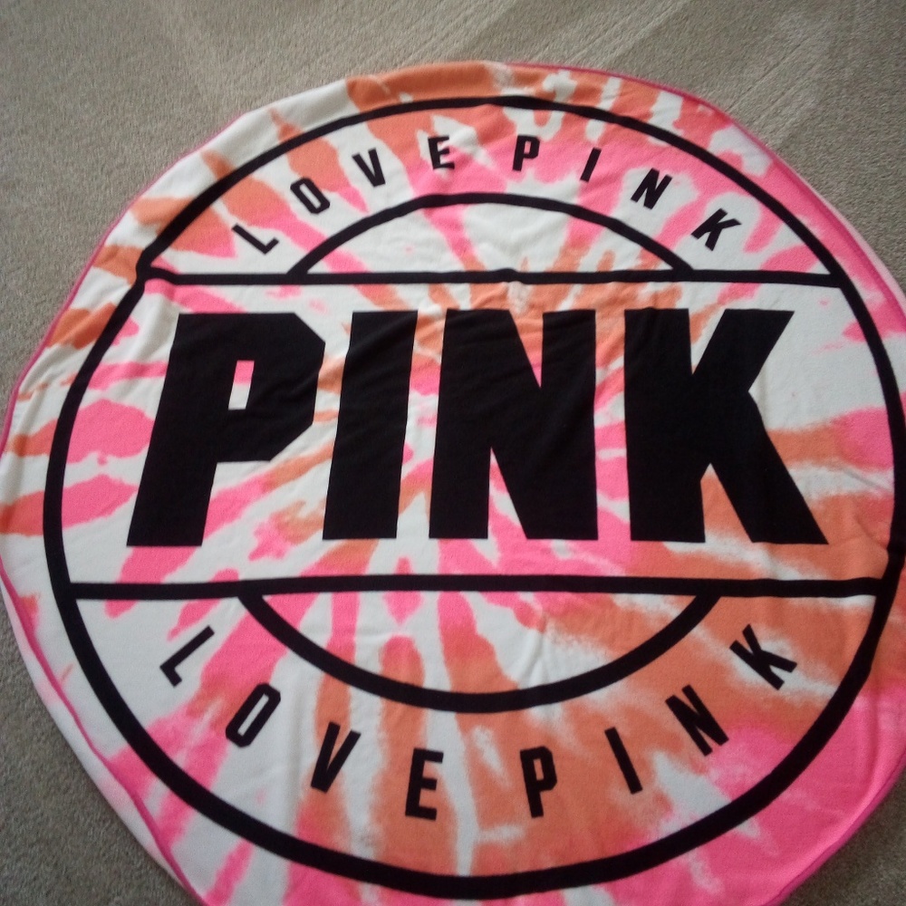 Victoria secret pink beach towel